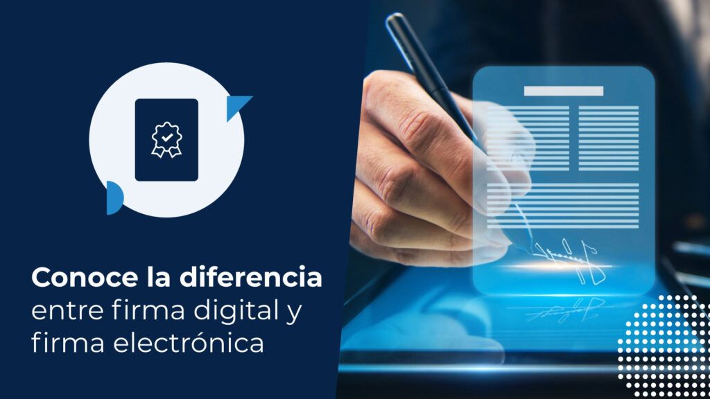 Persona capaz de reconocer la diferencia entre firma digital y firma electrónica.