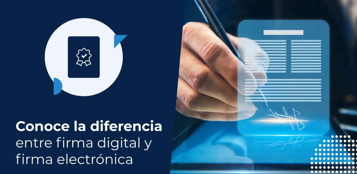 Persona capaz de reconocer la diferencia entre firma digital y firma electrónica.