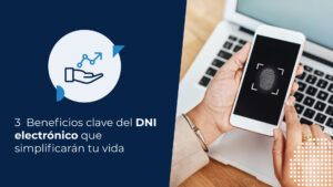 Imagen en representación de los beneficios del DNI electrónico.