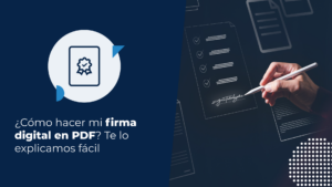 Persona firmando un documento digital con lápiz óptico sobre una pantalla, concepto de firma digital y documentos electrónicos en PDF.