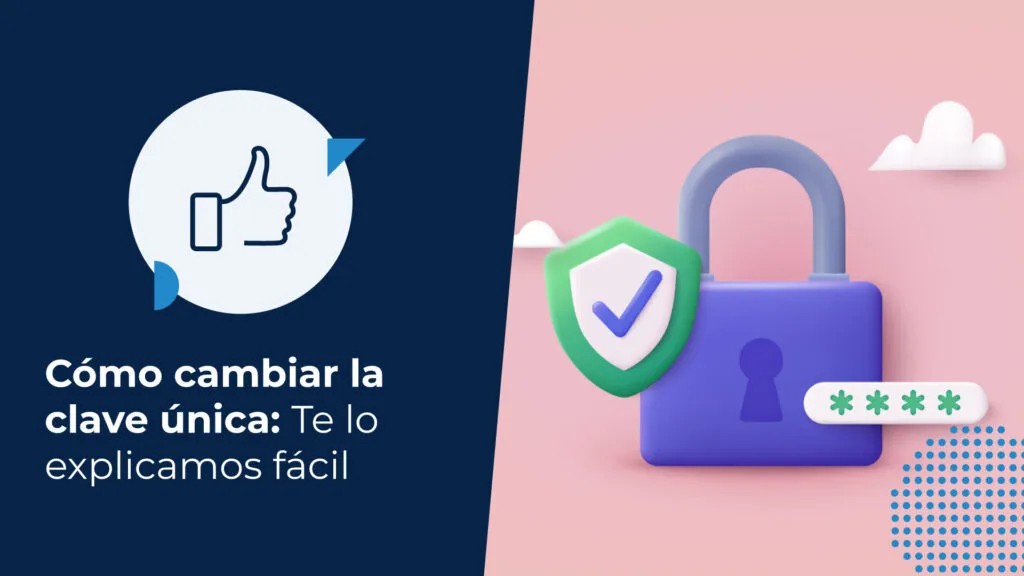 Candado cerrado con escudo, representa el cómo cambiar la clave única para la seguridad, protección y privacidad de los datos.