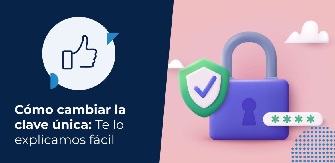 Candado cerrado con escudo, representa el cómo cambiar la clave única para la seguridad, protección y privacidad de los datos.