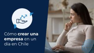 Joven emprendedora pensando cómo crear una empresa en un día.